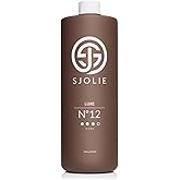 SJOLIE Spray Tan Solution - Luxe 12 - Violet Based Dark Blend | Sunless Tanning Solution for Deep, Dark Bronze Finish, All Natural (32oz)