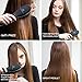 Premium Hair Straightener Brush by Modosano Ceramic Hot Brush for Straightening Hair - Far Infrared Technology - Ionic Brush w/ Temperature Control + Auto Shut-Off - 12 Mo. Warranty