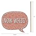 Big Dot of Happiness Graduation Props for Photoshoot 2025. 20-Count Set of High School Senior Photo Booth Props for Pictures and Graduation Party Decorations - Rose Gold