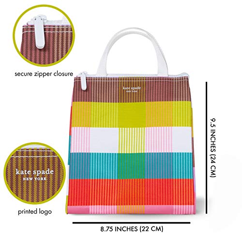 Kate Spade New York Cute Lunch Bag for Women, Large Capacity Lunch Tote