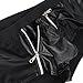 YiZYiF Men's Wetlook Leather Underwear Double Zipper Pouch Trunks Boxer Briefs Black Large(Waistline 33.0-41.0