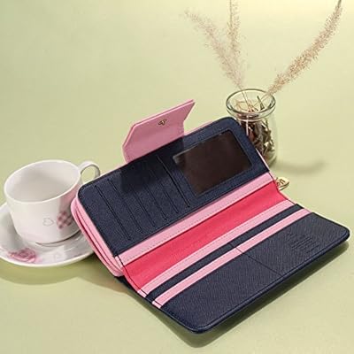 Rrimin Leather Long Wallet For Girls And Women