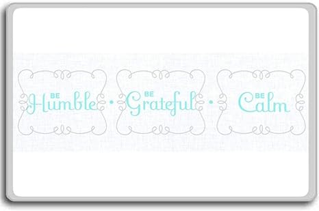 Amazon Co Jp 謙虚 感謝する Calm 意欲を引用して冷蔵庫用マグネット ホーム キッチン