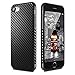iPhone 7 Case, Lavince Premium TPU Shockproof Case Cover with Carbon Fiber Grip Back Pattern for Apple iPhone 7 (Black)