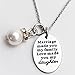 LParkin Bonus Daughter Necklace - Marriage Made You My Family, Love Made You My Daughter Necklace for Daughter-in-Law