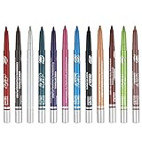 12pcs Eyeliner Lip Liner Eyebrow Pencil, Jmkcoz Colorful Eyebrow Makeup Pencil Lipliner Pen Cosmetic Set Kit Tool