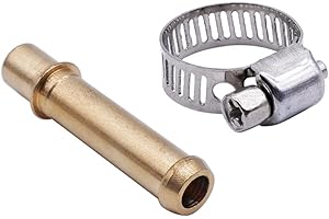 AIB2C 397 Transmission Line Fitting Kit with Clamp Compatible with GM Vechicles,Snap-in Style Trans line Fitting 240397