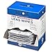 Premoistened Lens and Glass Cleaning Wipes - Portable Travel Cleaner for Glasses, Camera, Cell Phone, Smartphone, and Tablet - Disposable, Quick Drying, Streak Free - Individually Wrapped, Pack of 200