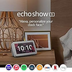 Echo Show 5 (Charcoal) Kitchen Bundle with Food