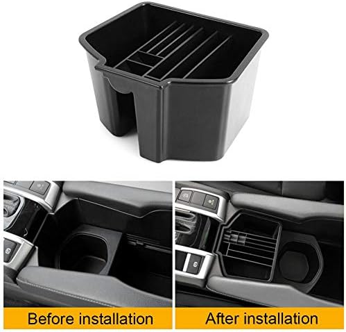 Storage Box For Car Seat Crevice, Multifunction Central Storage Box Car Interior Accessories Case Container Organiser For Honda Tenth Generation Civic, For Coin, Toys, Books Snacks