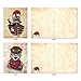 ‘Christmas Steampunk Cats’ Holiday Notes, Boxed Set of 10 Victorian Kittens Christmas Cards (4 x 5.12 Inch), Vintage Cat Portraits in Dandy Attire Cards, Feline Ladies and Gentlemen Cards M6554XSB