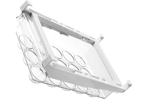 homwowo Egg Drawer Organizer Refrigerator Maximizes Storage Fridge Eggs Tray Space-Saving Household Plastic Fresh-keeping Rac