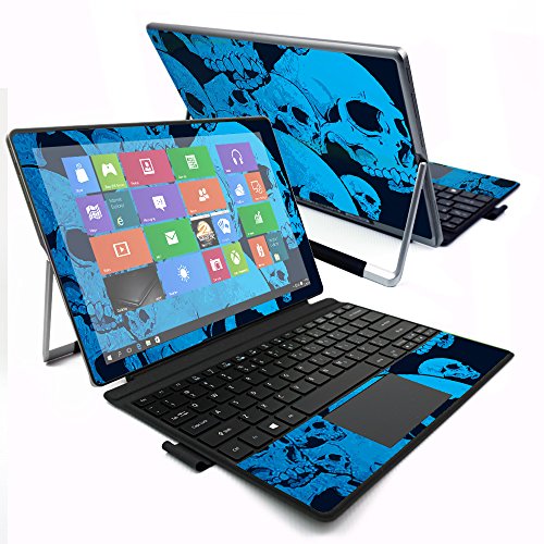 MightySkins Skin Compatible with Acer Switch Alpha 12"- Blue Skulls | Protectiv…