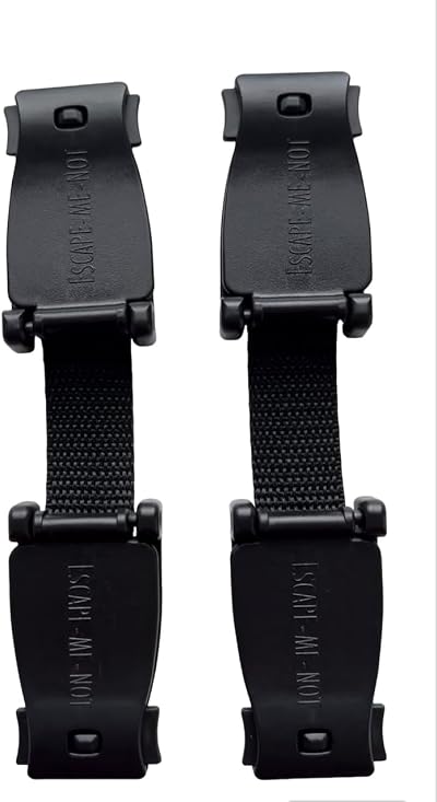 Escape Me Not Twin Pack Anti-Escape Chest Clip for Car Seats Harnesses