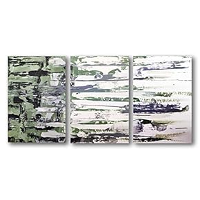 3 Panel Canvas Wall Art Abstract Oil Painting Pictures Home Wall Decorations for Bedroom Living Room Paintings Canvas Prints Framed - 16"x24" x 3 Panels