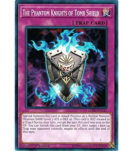 Amazon.com: Yu-Gi-Oh! - The Phantom Knights of Mist Claws - LEHD-ENC30 -  Ultra Rare - 1st Edition - Legendary Hero Decks