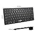 BATTOP Wireless Bluetooth Keyboard For iPad Air / ipad Mini / iPhone iOS System Devices (IOS Style Keyboard) (Black)