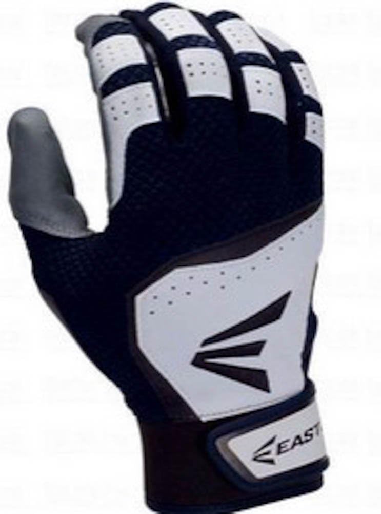 Navy Blue Xl Adult Baseball Softball Batting Gloves Pair
