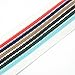 Strapcrafts 2-inch Wide Colorful Striped Jacquard Elastic Bands by 2-Yard, Waistband Elastic, Sewing Elastic 22040