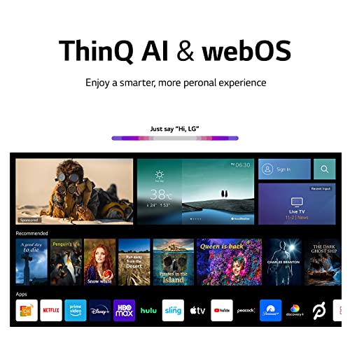 LG 75Inch Class QNED80 Series Alexa Builtin 4K Smart TV, 120Hz