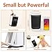 WEINAS Portable Space Heater, Ceramic Electric Heater 950W Auto Oscillating 3 Modes 2S Heat-up, Overheat/Tip-Over Protection Personal Desk Heater Fan for Home Office
