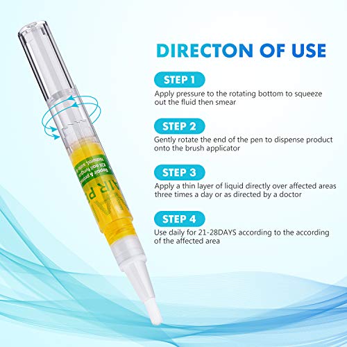 Bestidy Nail Treatment Repair Pen (2 Pens included), Onychomycosis Nail Care Solution-Repair and Strengthen Toenails and Fingernails - Thumbnail 4