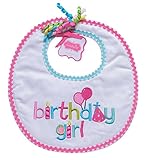 Mud Pie Baby Birthday Bib, Multi, One Size
