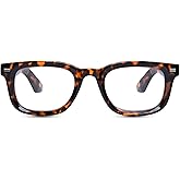 OPTOFENDY Reading Glasses for Women Square Blue Light Blocking Readers Oprah Style,Computer Eye Glasses
