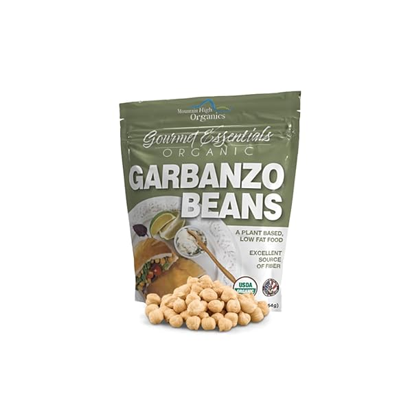 MOUNTAIN HIGH ORGANICS CERTIFIED ORGANIC DRIED GARBANZO BEANS,...