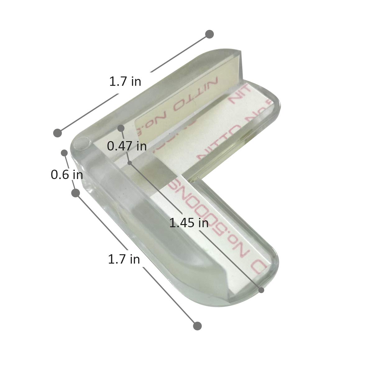 Clear Corner Guards(12 Pack),Table Corner Protectors,Clear Edge Safety Bumpers,High Resistant Adhesive Gel,Corner Protector for Baby,Kids,Furniture,Cabinet,Glass,Coffee Table,ect.
