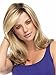 Auflaund Natural Ombre Blonde Curly Wigs Shoulder Length Long Wavy Blonde Hair Wigs With Darker Root For Women + Wig Cap