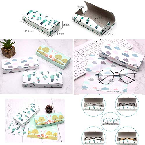 Sunglasses Holder Hard Clamshell Eyeglass Case Protective