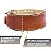 Harbinger Classic Oiled Leather Weightlifting Belt, 6-Inch, Large