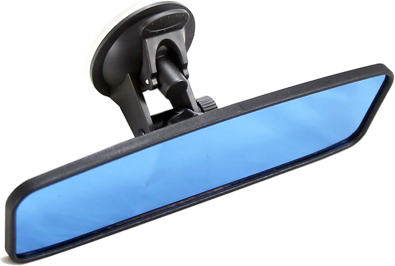 KITBEST Anti Glare Rear View Mirror, Antiglare Suction Cup