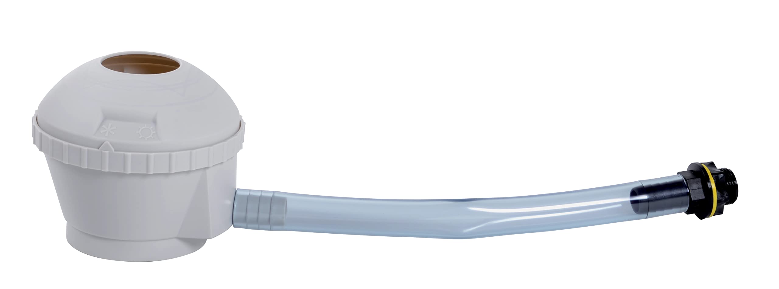 EDA KIT COLLECTEUR FILTRANT UNIVERS GRIS : ADAPTABLE GOUTIERES 6,5 E 10 CM