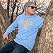 Campus Colors UCLA Bruins Arch & Logo Gameday Hooded Sweatshirt - Light Blue, X-Large