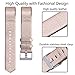 Henoda Replacement Bands Compatible with Charge 2, Classic Genuine Leather Charge 2 Band Fitness Wristband for Women Men Small Large Rose Gold
