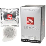 Illy espresso coffee pods, DARK roast, 18 coffee pods.