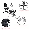Sunny-Health-Fitness-Magnetic-Recumbent-Bike-Exercise-Bike-136-KG-300-LB-Capacity-Easy-Adjustable-Seat-Monitor-Pulse-Rate-Monitoring-SF-RB4616 Sunny Health & Fitness Essential Heimtrainer mit optionaler exklusiver SunnyFit® App verbesserte Bluetooth-Konnektivität…
