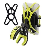OurWarm Bike Mount Universal Cell Phone Bicycle Holder & Motorcycle Holder for Smartphone, GPS, iPhone 7 6 5s 5 5c 5 5c 4s SE, HTC, LG, Nokia Motorola, Motorbike Phone Mount, 360 Degrees Rotatable