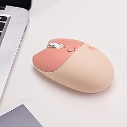 Lomiluskr Cute Cat Wireless Mouse, Lightweight