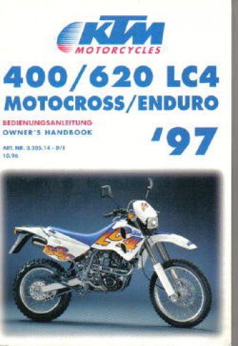 320514 1997 KTM 400 620 LC4 Motorcycle 