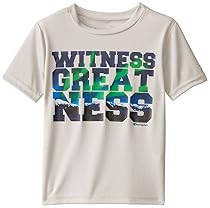 Champion  Little Boys' Performance Short Sleeve Tee, Slate Grey, 4