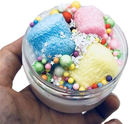 Gloous Fruit Coconut Mud Mixing Cloud Slime Squishy Putty Scented Stress Kids Clay Toy (G 3)