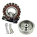 RMSTATOR Replacement for Kit Stator + Magneto Flywheel Arctic Cat TBX 400 / TRV 400/375 / 400 Manual Automatic 2002-2008 TBX400 TRV400 | OEM Repl.# 3430-054 3430-071/0802-037/3430-053