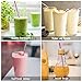 Teivio Set of 16 Stainless Steel Straws with Carry Bag, FDA-Approved Drinking Metal Reusable Straws with Cleaning Brush and Silicone Tips and case for 30 Oz - Multicolor, Rainbow