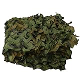 Outdoor Camping Woodland Camo Netting (4.5 ft x 12 ft)