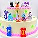 Puppy Dog Pals 12pcs Toy Cake Topper Figures Set | Bonus Sticker Card Included ToysoutletUSA