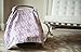 Carseat Canopy (Mikayla) Baby Infant Car Seat Cover W/Attachment Straps and Minky Fabric