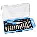 KUMA KU-10002 18 Pcs Hobby Knife, Precision Pen Craft Knives, Art Utility Razor Blades Tool Set